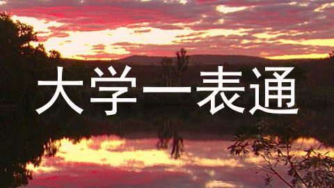 大学一表通