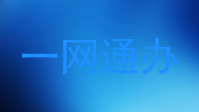 一网通办