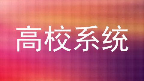 高校系统
