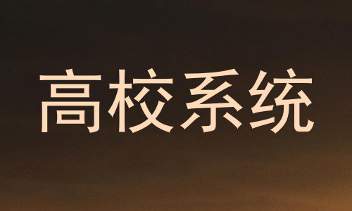 高校系统