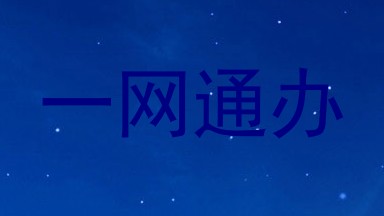一网通办