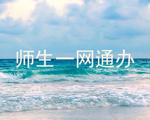 师生一网通办