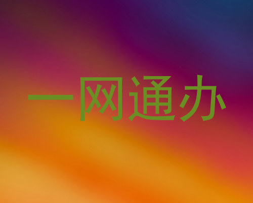 一网通办