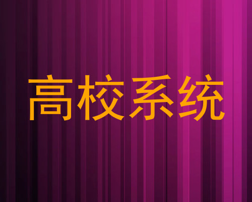 高校系统