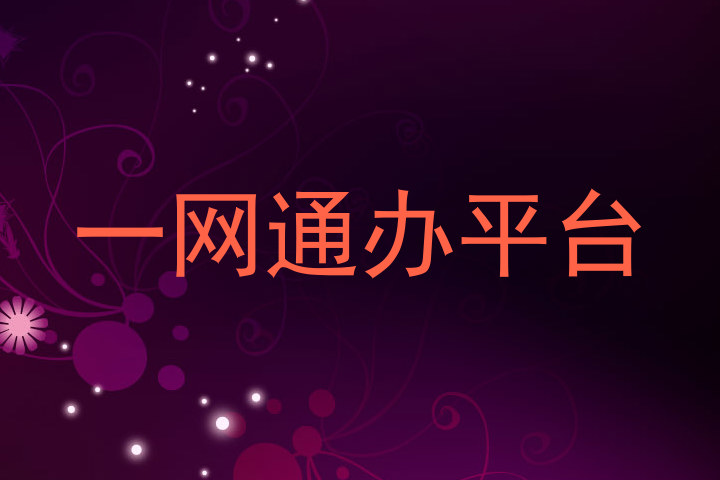 一网通办平台