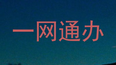 一网通办