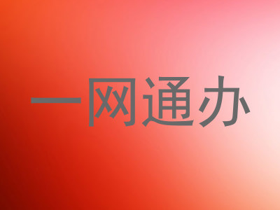 一网通办