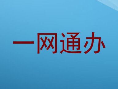 一网通办