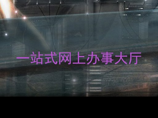 一站式网上办事大厅