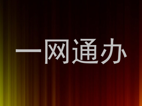 一网通办