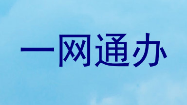 一网通办