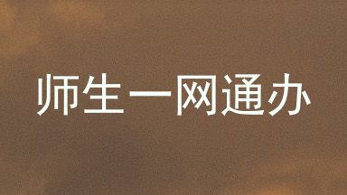 师生一网通办