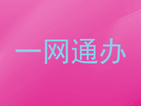 一网通办
