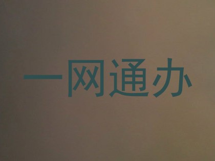 一网通办