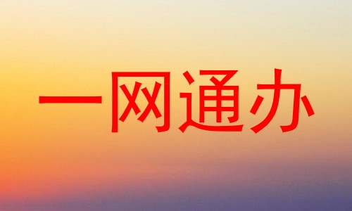 一网通办