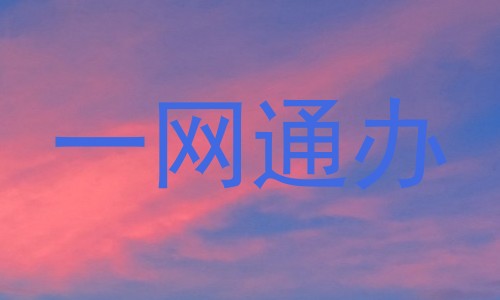 一网通办