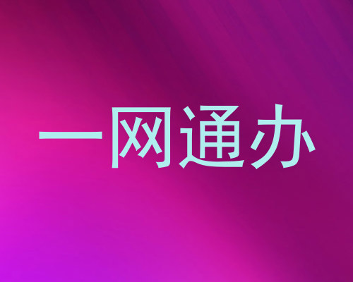 一网通办