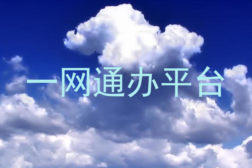 一网通办平台