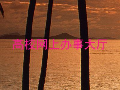 高校网上办事大厅