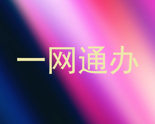 一网通办