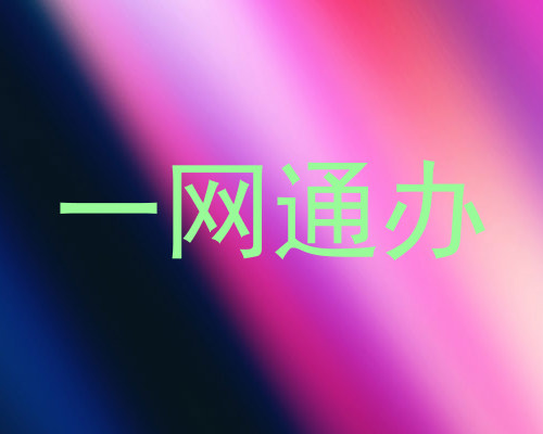 一网通办