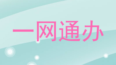 一网通办