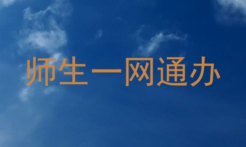 师生一网通办