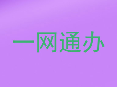 一网通办
