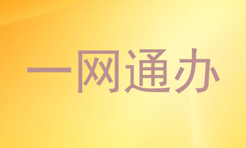 一网通办