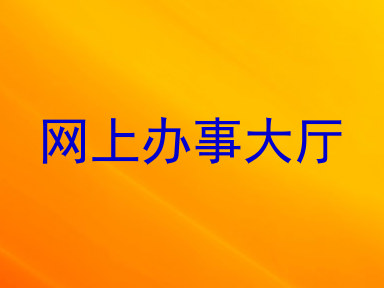 网上办事大厅