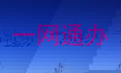 一网通办