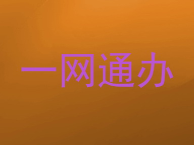 一网通办