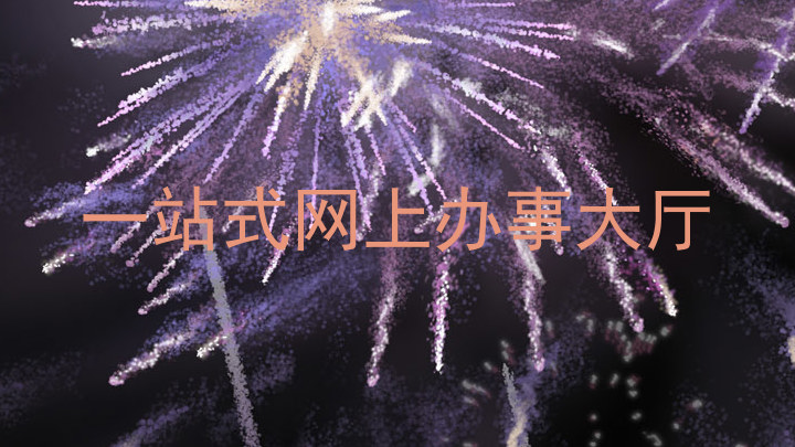 一站式网上办事大厅