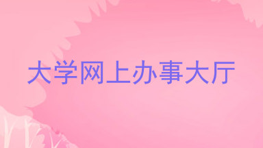 大学网上办事大厅