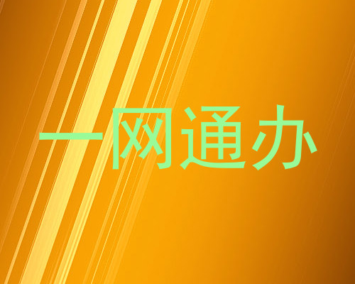 一网通办