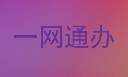 一网通办