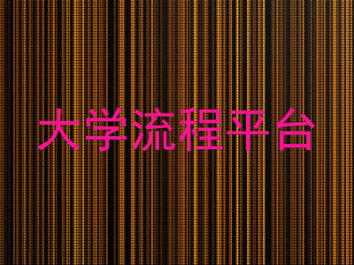 大学流程平台