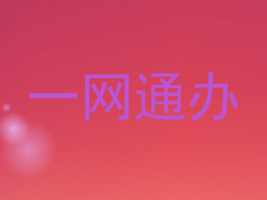 一网通办