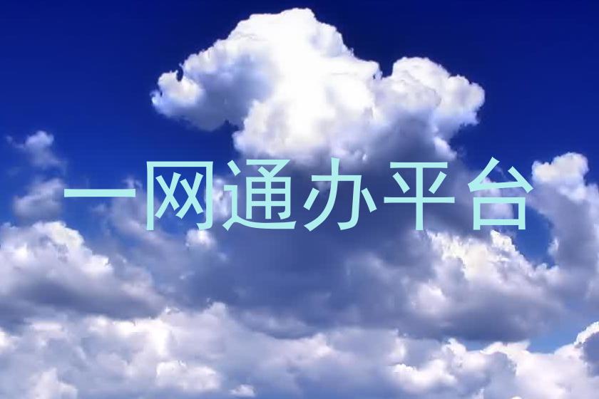 一网通办平台