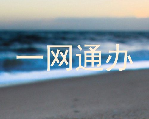 一网通办