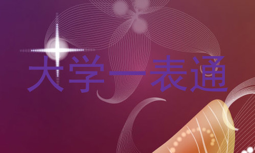大学一表通