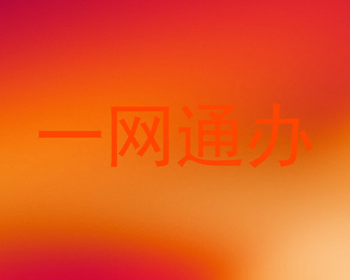 一网通办