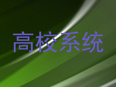 高校系统