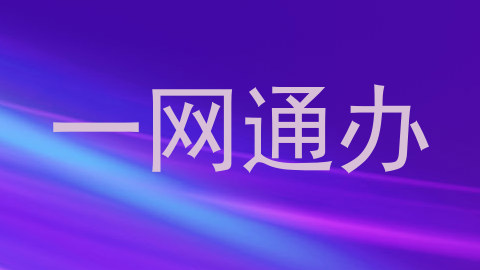 一网通办