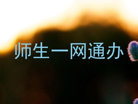 师生一网通办