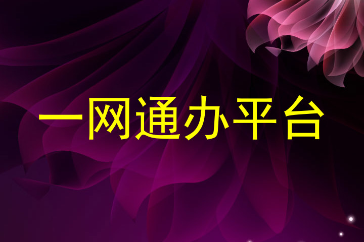 一网通办平台