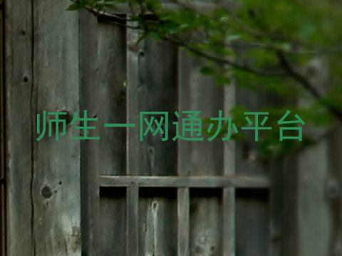 师生一网通办平台
