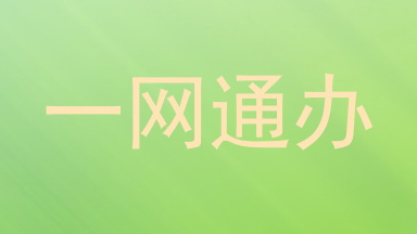 一网通办