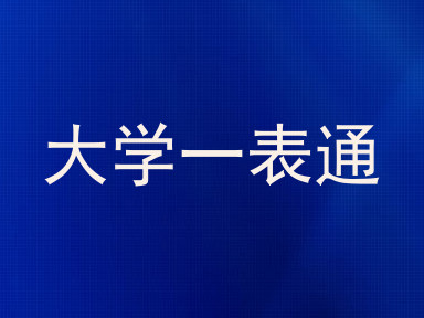 大学一表通