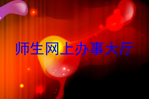 师生网上办事大厅